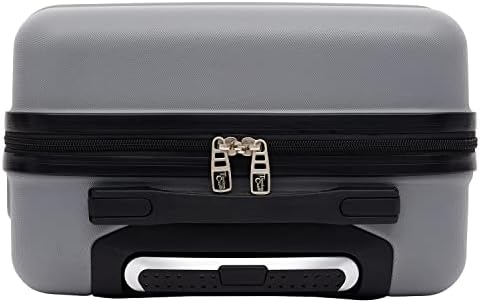 Travelers Club Richmond Spinner Luggage, Charcoal, Carry-On 22-Inch - Image 6