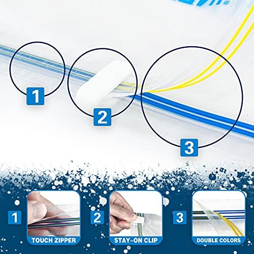 HIBAG 12 Compression Bags for Travel, Vacuum Packing Space Saver Zipper Bags for Cruise Accessories (12-Travel) - Image 6