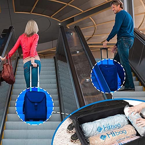 HIBAG 12 Compression Bags for Travel, Vacuum Packing Space Saver Zipper Bags for Cruise Accessories (12-Travel) - Image 7