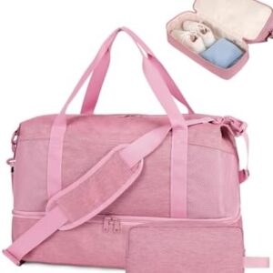 Wandering Nature For Spirit Airlines Personal Item Bag 18x14x8 Travel Duffel Bag Underseat Carry on Luggage with Shoe Compartment Wet Pocke Toiletry Pouch for Women Men Patent Pending