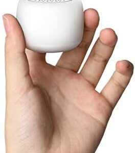 Babelio White Noise Sound Machine for Adults Kids Baby, Travel Sound Machine for Sleep, Mini and Portable, 15 Non-looping Sounds, Timer, Memory Function, Easy to Pocket and Travel White