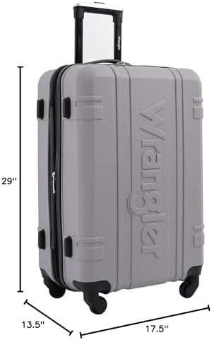 Wrangler Astral Travel Luggage, Sharkskin, 3 Piece Set - Image 10