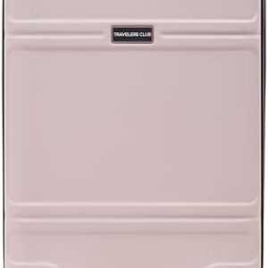 Travelers Club Skyline Spinner Luggage, Filmy, 22-Inch Carry-On