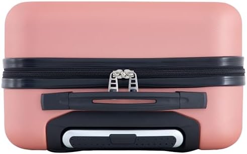 Travelers Club Harper Luggage, Rose Gold, 20-Inch Carry-On - Image 6