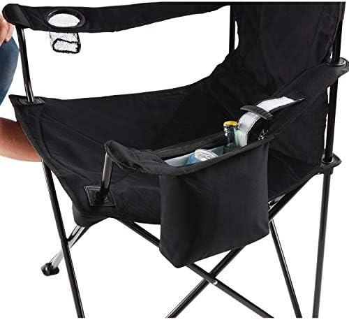 Coleman Portable Camping Quad Chair with 4-Can Cooler, Cushioned Seat & Back with Side Pockets & Cup Holder, Carry Bag Included - Image 6