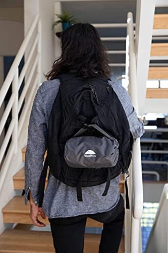 BlueHills Ultra Compact Travel Blanket Pillow in Portable Bag Case Soft 70 X 56 with Strap Backpack Clip Premium Cozy Soft Compact Pack Large Blanket for Airplane Flight Layover Grey - Gray C002 - Image 6