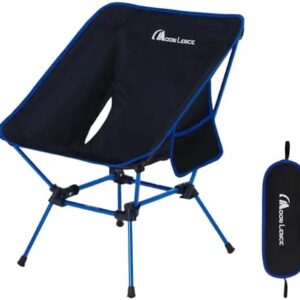 MOON LENCE Portable Camping Chair, Backpacking Chair, Ultralight & Compact, 400 lbs Capacity, for Outdoor Camp, Travel, Beach, Picnic, Hiking