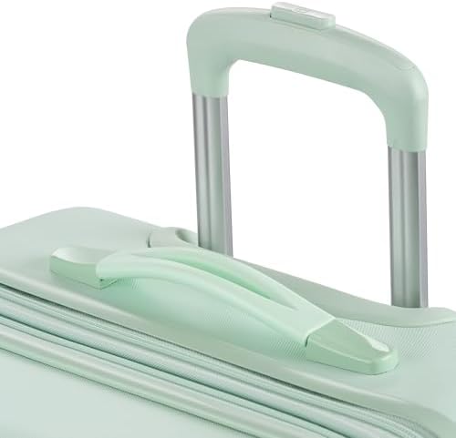 SwissGear 7366 Hardside Expandable Luggage with Spinner Wheels, Clearly Aqua, Checked-Medium 23-Inch - Image 8