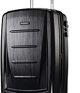 Samsonite Winfield 2 Hardside Expandable Luggage with Spinner Wheels, Brushed Anthracite, Carry-On 20-Inch