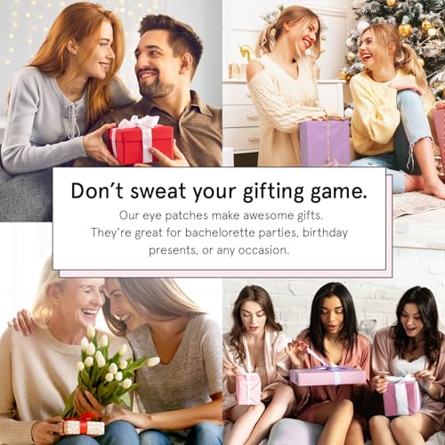 grace & stella Award Winning Under Eye Mask - Travel Essentials - Birthday Gifts for Women - Gel Eye Patches for Dark Circles, Puffy Eyes, Wrinkles, Undereye Bags - Vegan - Self Care (24 Pairs, Gold) - Image 8