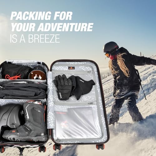 Traveler's Choice Maxporter II 30" Hardside Spinner Trunk Luggage, Expandable, Black - Image 7