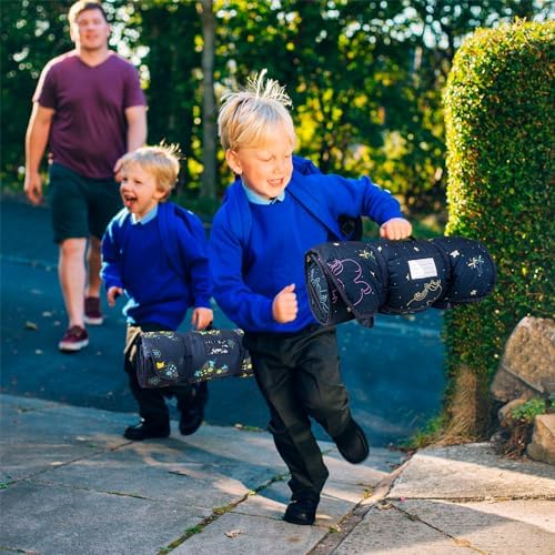 Primlect Toddler Nap Mat with Pillow and Blanket, Extra Large 55''x35'' Sleeping Bag, Washable, Light, Easy to Roll up, Perfect for Daycare, Preschool, Kindergarten, Travel, Boys and Girls (Unicorn - Image 6