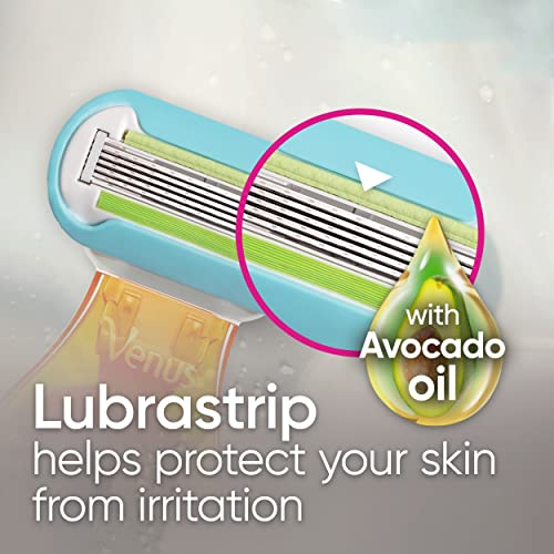 Gillette Venus Extra Smooth Travel Razor Kit for Women, Mini Handle + Refill + Case - Image 6