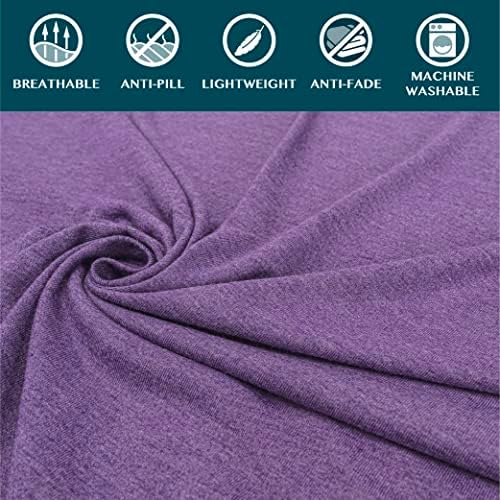 PAVILIA Travel Blanket Airplane Compact with Bag, Small Travel Pillow Blanket for Long Flights, Lightweight Plane Blanket with Luggage Strap, Camping Blanket for Traveler Essentials, Purple, 65x40 - Image 8