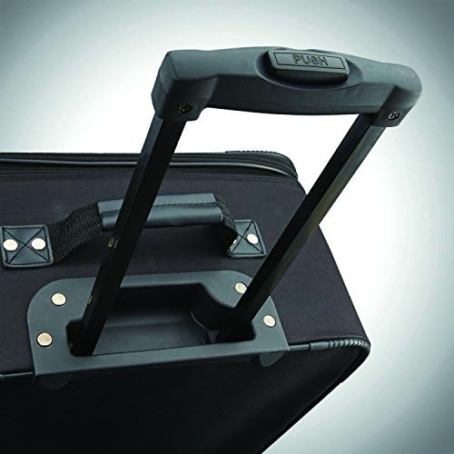 American Tourister Fieldbrook XLT Softside Upright Luggage, Black, 4-Piece Set (BB/DF/21/25) - Image 6