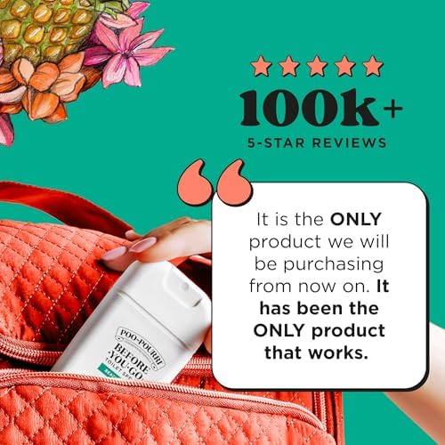 Poo-Pourri Before-You-Go Toilet Spray, Beach Bum, 1 Fl Oz Pocket Travel Size - Coconut, Orchid and Toasted Praline - Image 3