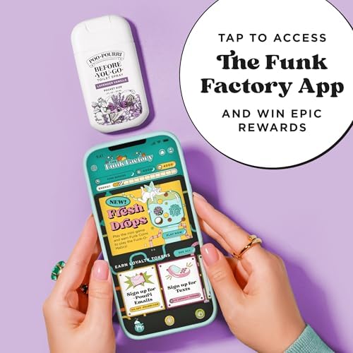 Poo-Pourri Before-You-Go Toilet Spray, Lavender Vanilla, 1 Fl Oz Pocket Travel Size - Lavender, Vanilla and Citrus - Image 5