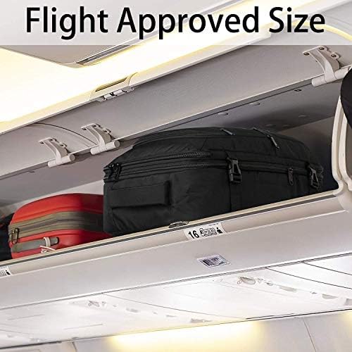 Vancropak Carry On Backpack, 40L Expandable Extra Large Travel Backpack, Flight Approved Water Resistant Luggage Suitcase Daypack, Lightweight College Business Weekender Bag for Men & Women, Black - Image 7