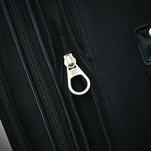 American Tourister Fieldbrook XLT Softside Upright Luggage, Black, 4-Piece Set (BB/DF/21/25) - Image 3